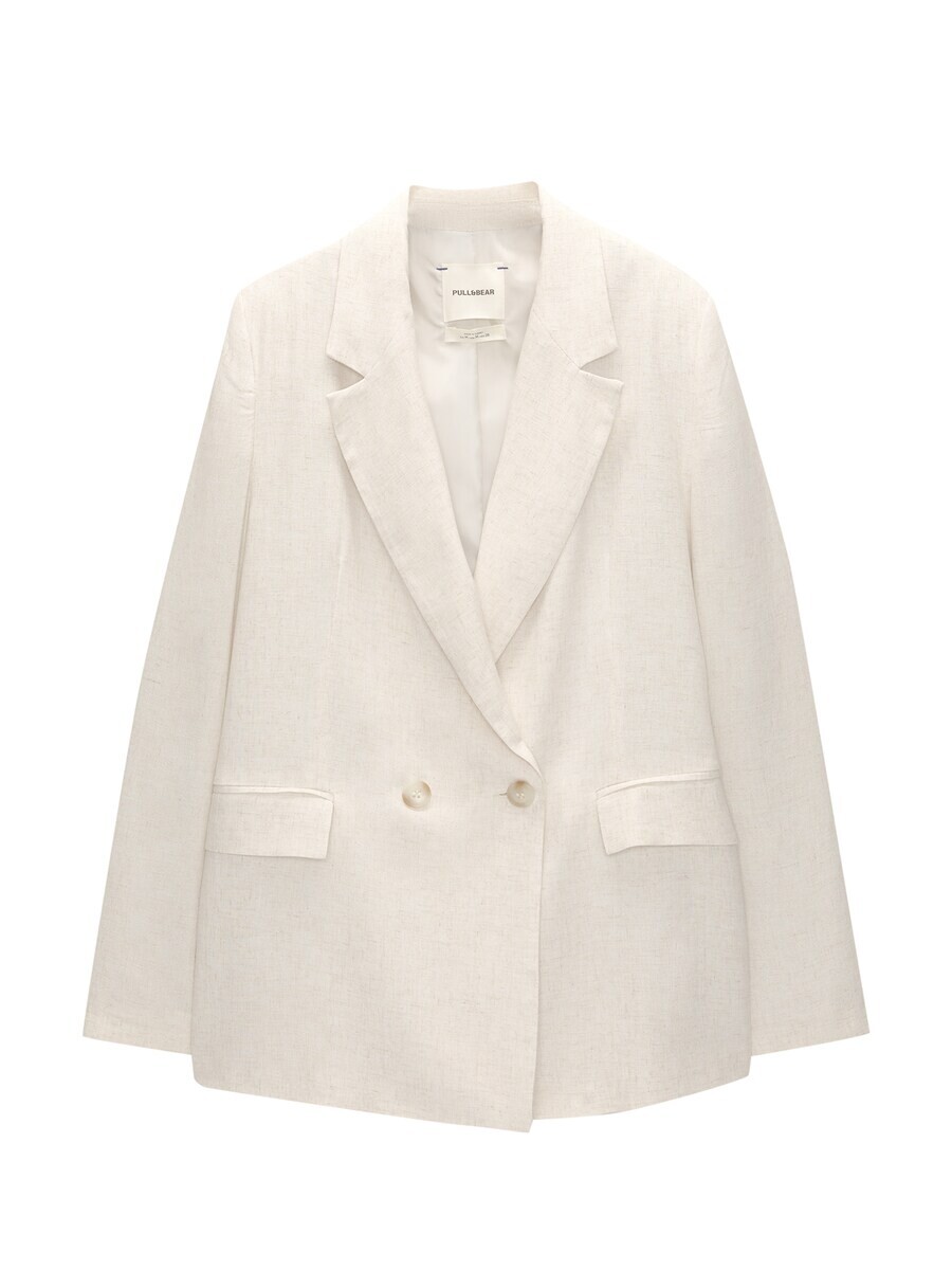 

Классический блейзер Pull&Bear Blazer, кремовый
