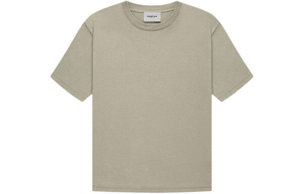 Футболка fw21 logo tee 'pistachio' Fear Of God Essentials, зеленый — фото 3