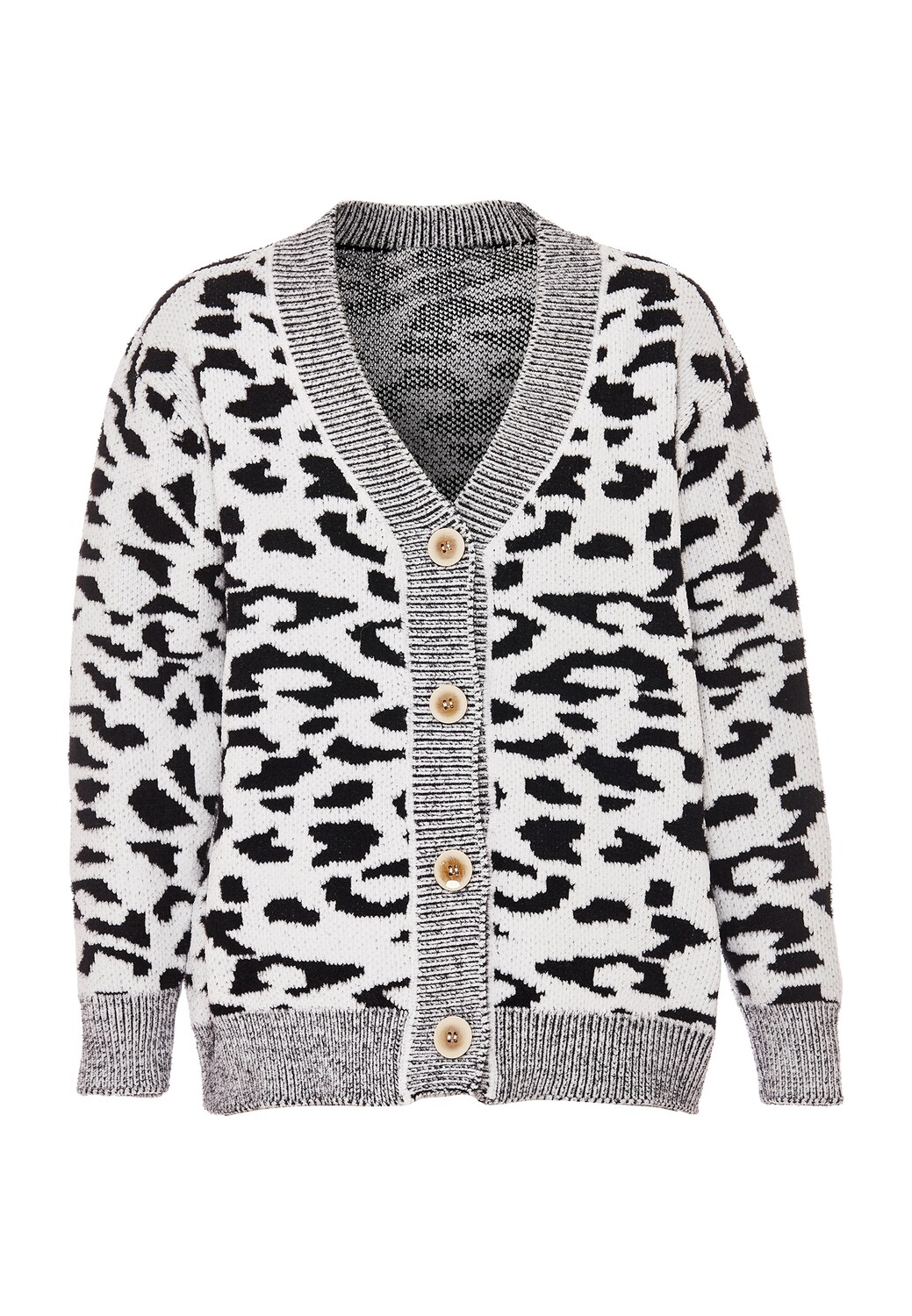 

Толстовка Poomi Strickjacke, черный