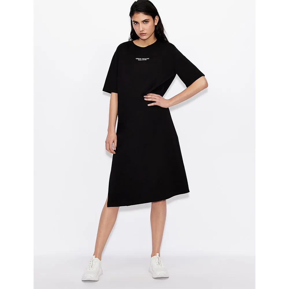 

Платье с коротким рукавом Armani Exchange 8NYACF_YJG3Z, черный