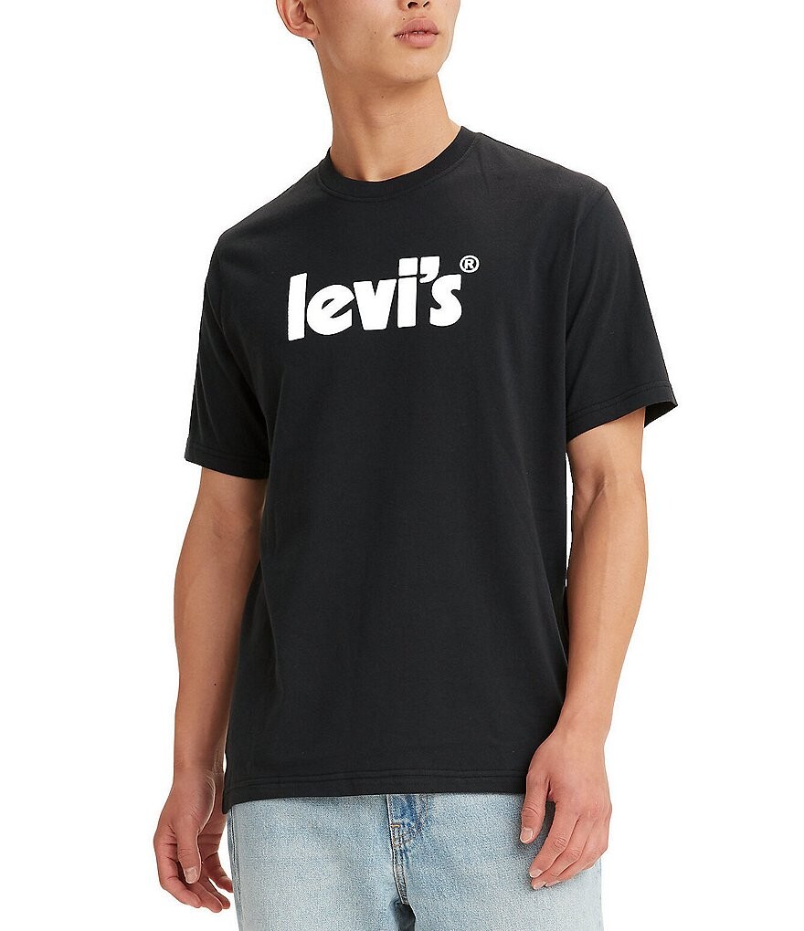 

Футболка с короткими рукавами и логотипом Levi's Core, черный