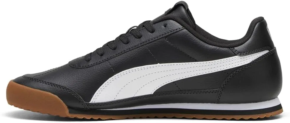 Мужские кроссовки Puma Turino II на шнуровке, повседневные, черные — фото 3