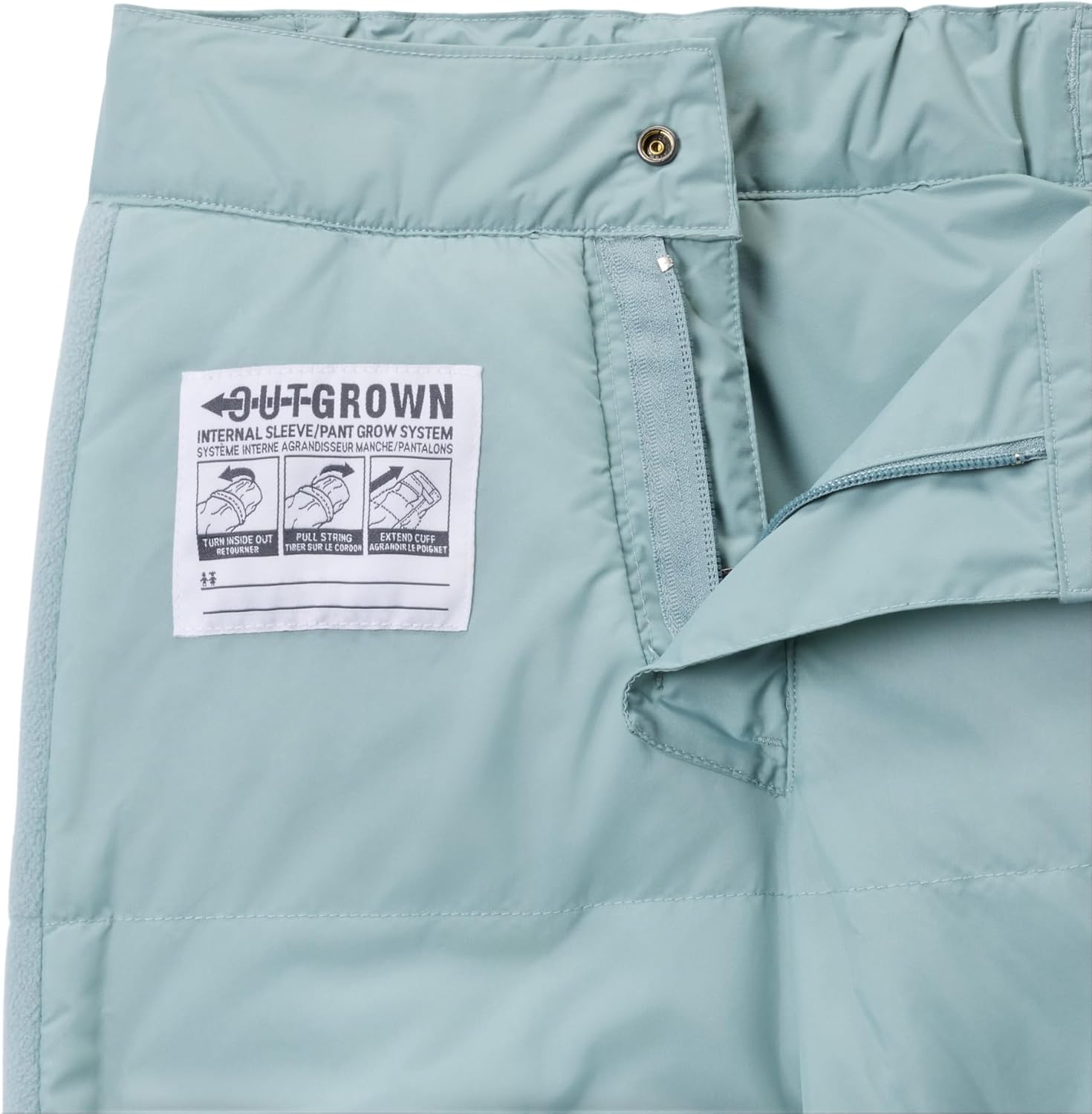 Колумбия, детские брюки Starchaser Peak III Columbia, Crushed Blue — фото 3