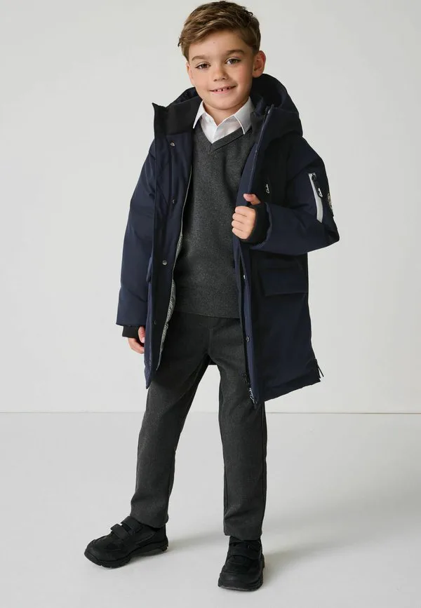 Зимняя куртка стандартного кроя с утеплителем, водоотталкивающая. Clarks, Navy