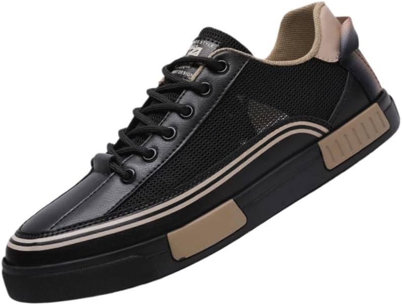 

Мужские дышащие спортивные кроссовки FmShi с сеткой - противоскользящие и прочные, легкие и комфортные. Доступны большие размеры, черный