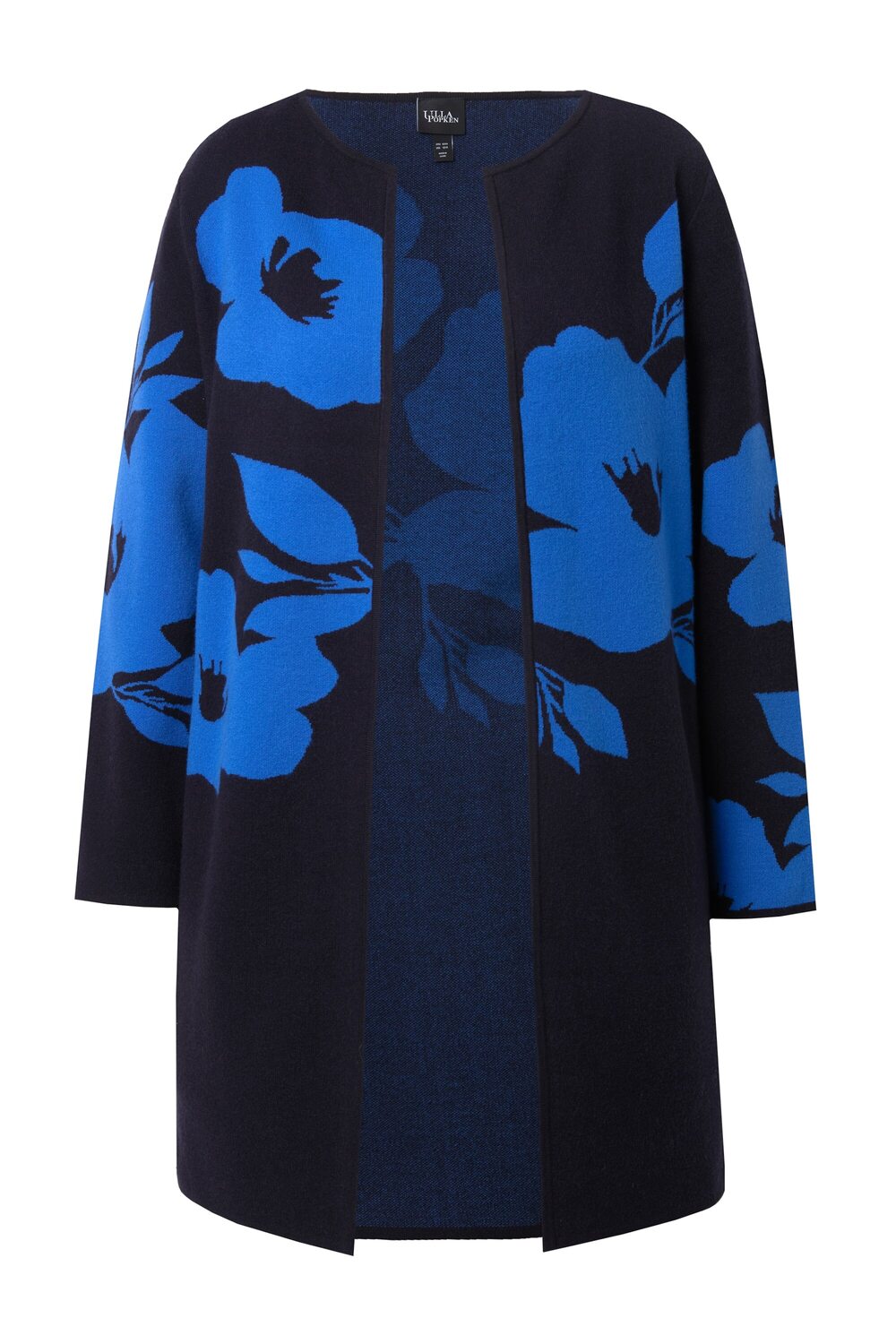 

Ulla Popken Кардиган вязаный, синий, морской синий