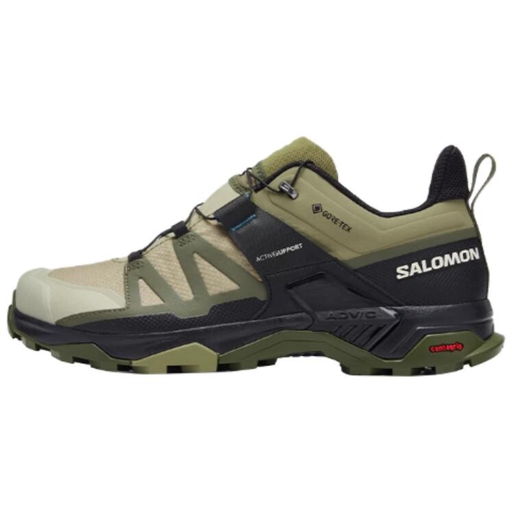 

X Ultra 4 Кроссовки для походов и треккинга мужские с низким верхом, зеленый Salomon