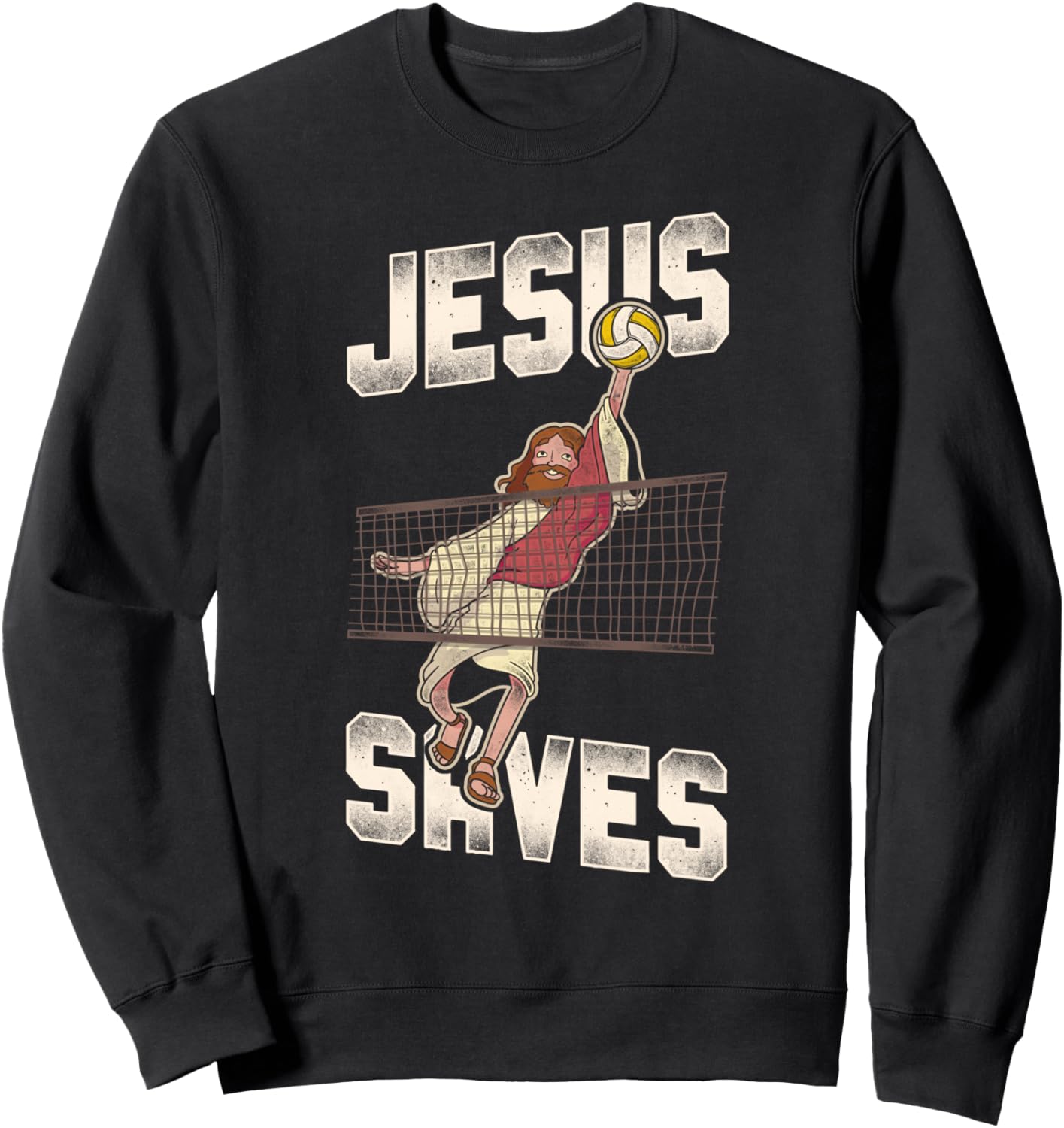 

Футболка с надписью «Волейболист, команда, Иисус, спасает», винтажная, черная Cute Sand Beach Volleyball Hd0