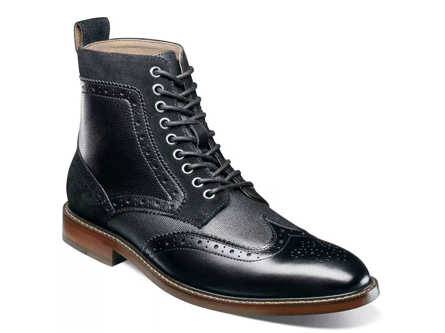 

Ботинки Finnegan Stacy Adams, Black, Черный, Ботинки Finnegan Stacy Adams, Black