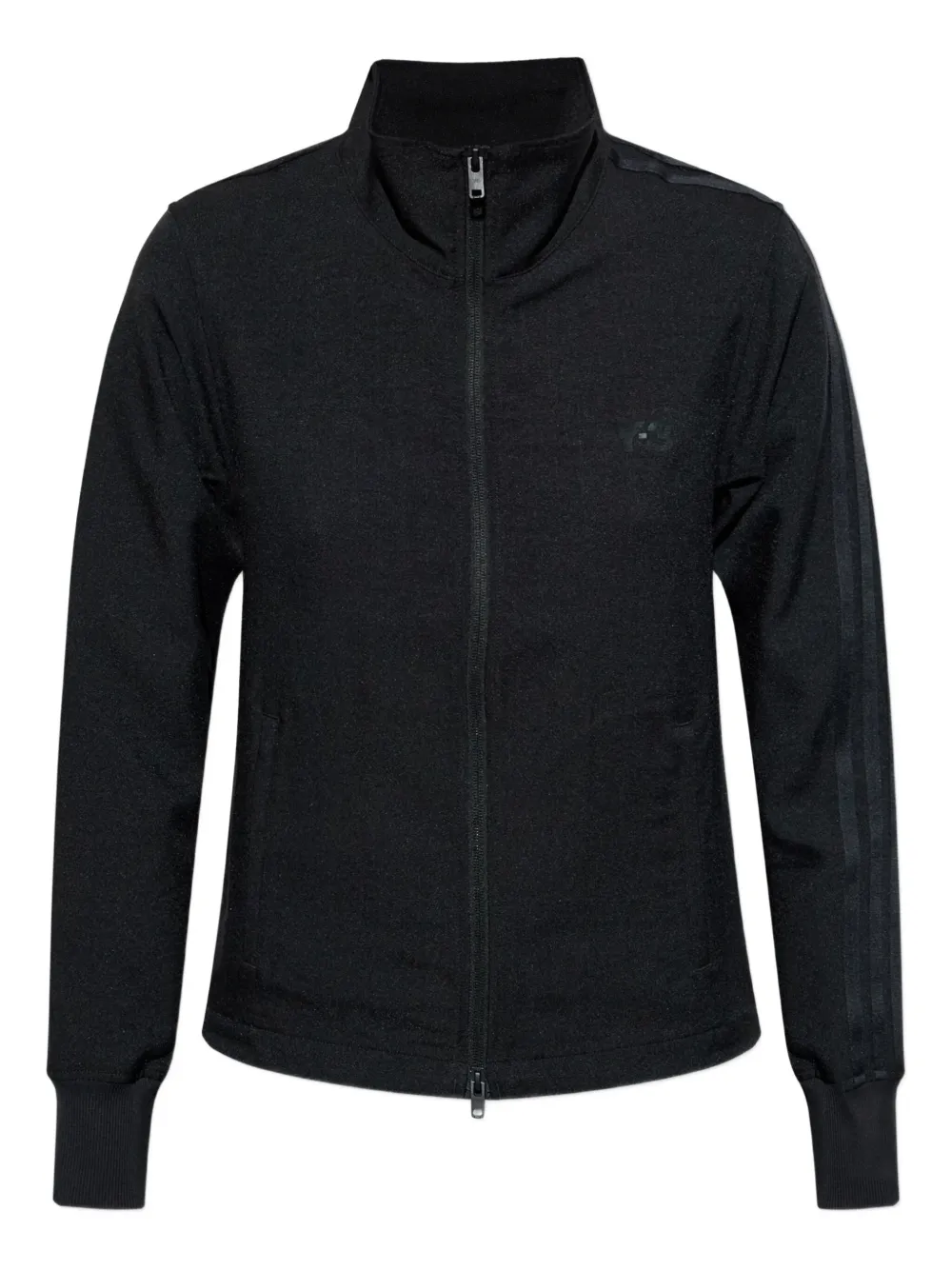 

Толстовка на молнии с тремя полосками Y-3, черный