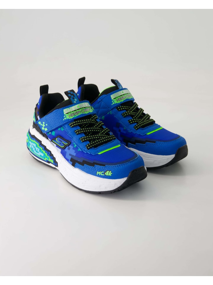 

Skechers Синие кроссовки на липучках