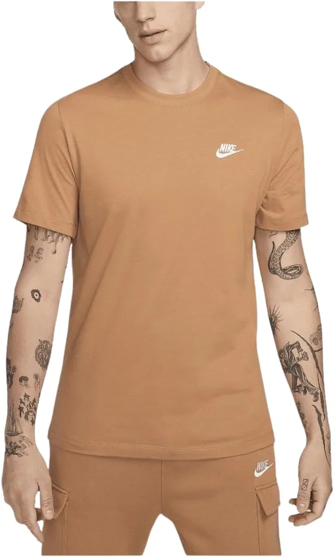 Футболка Nike с вышитым логотипом, Flax