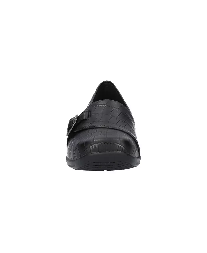Коричные удобные слипоны Comfort Slip Ons Easy Street, черный — фото 2