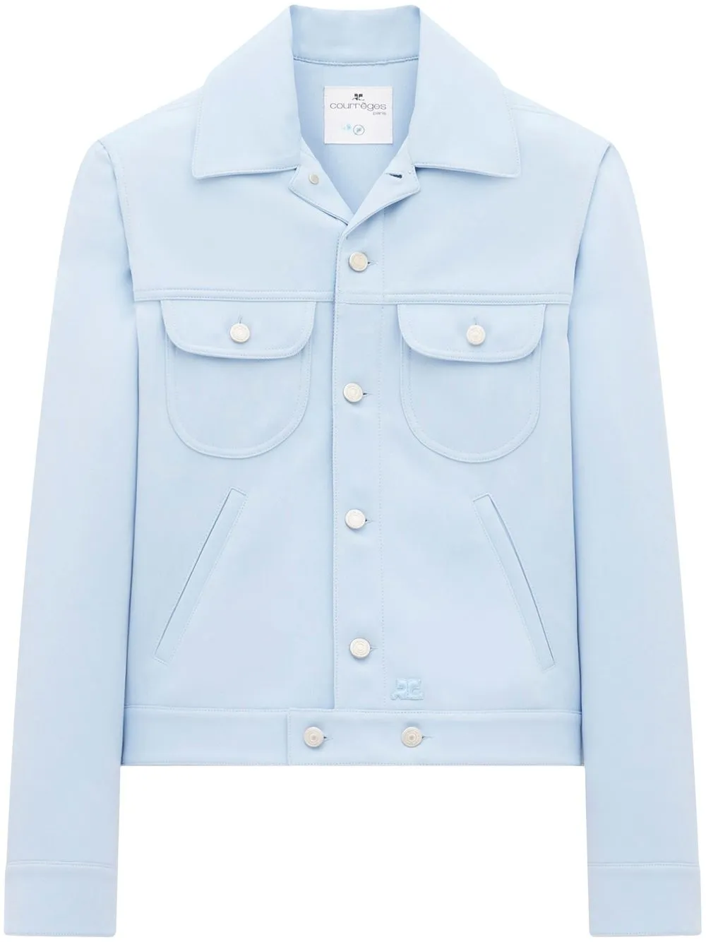 

Куртка на пуговицах Courrèges, синий