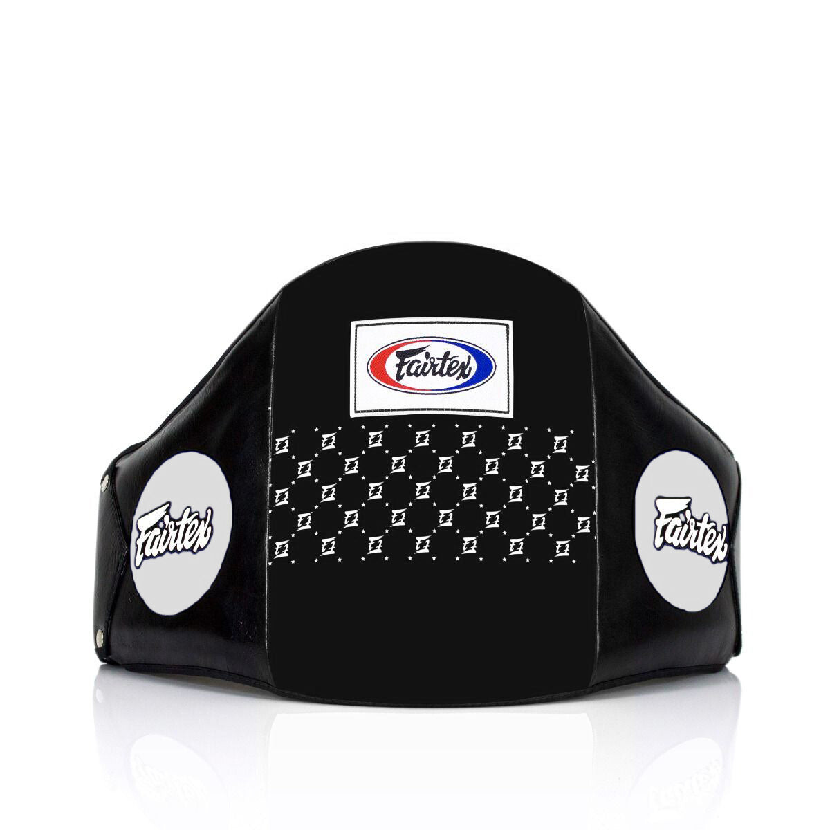 

Накладка на живот Fairtex Standard Leather Belly Pad - Hook & Loop Waist Wrap, черный