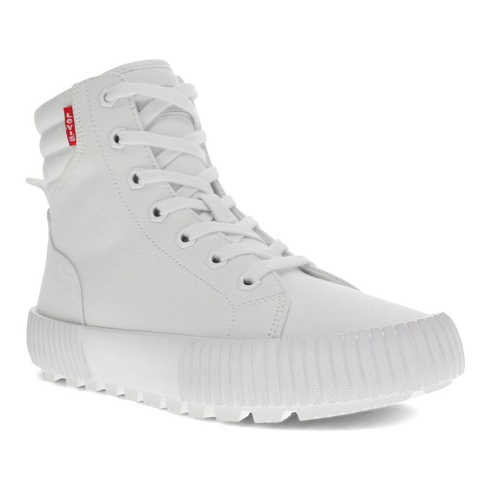 Женские высокие кроссовки Levi's Olivia CVS, цвет White Monchrome
