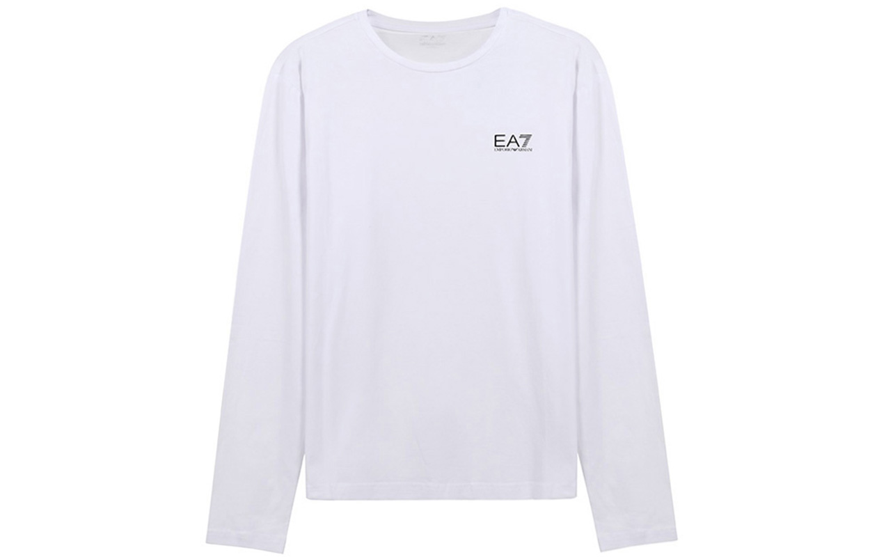 EMPORIO ARMANI Футболка EA7 мужская белая — фото 3