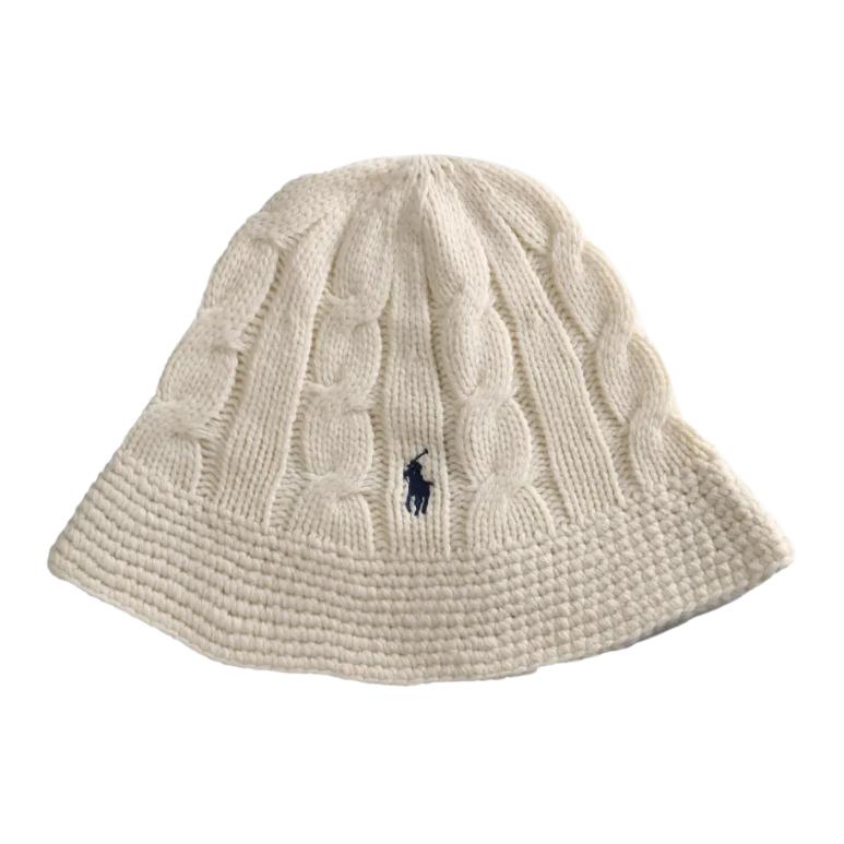 

Polo Ralph Lauren Шерстяная шапка-бини Women's Cream