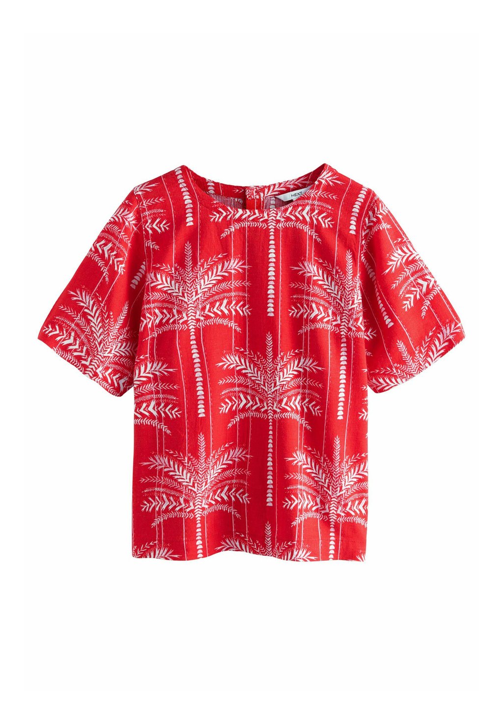 

Блуза REGULAR FIT SHORT SLEEVE BOXY Next, красный