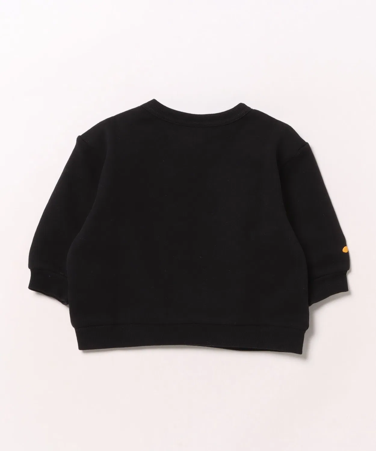 Детский свитшот с лентами SiShuNon kids, длинный рукав, черный — фото 3