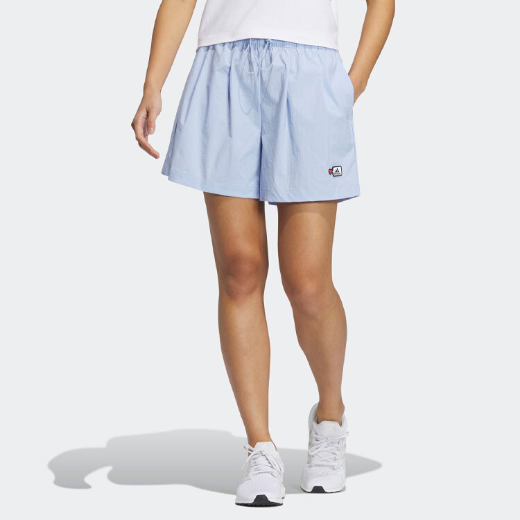 X SEEBIN Co-branded SS23 Повседневные шорты женские Blue Dawn Adidas — фото 2