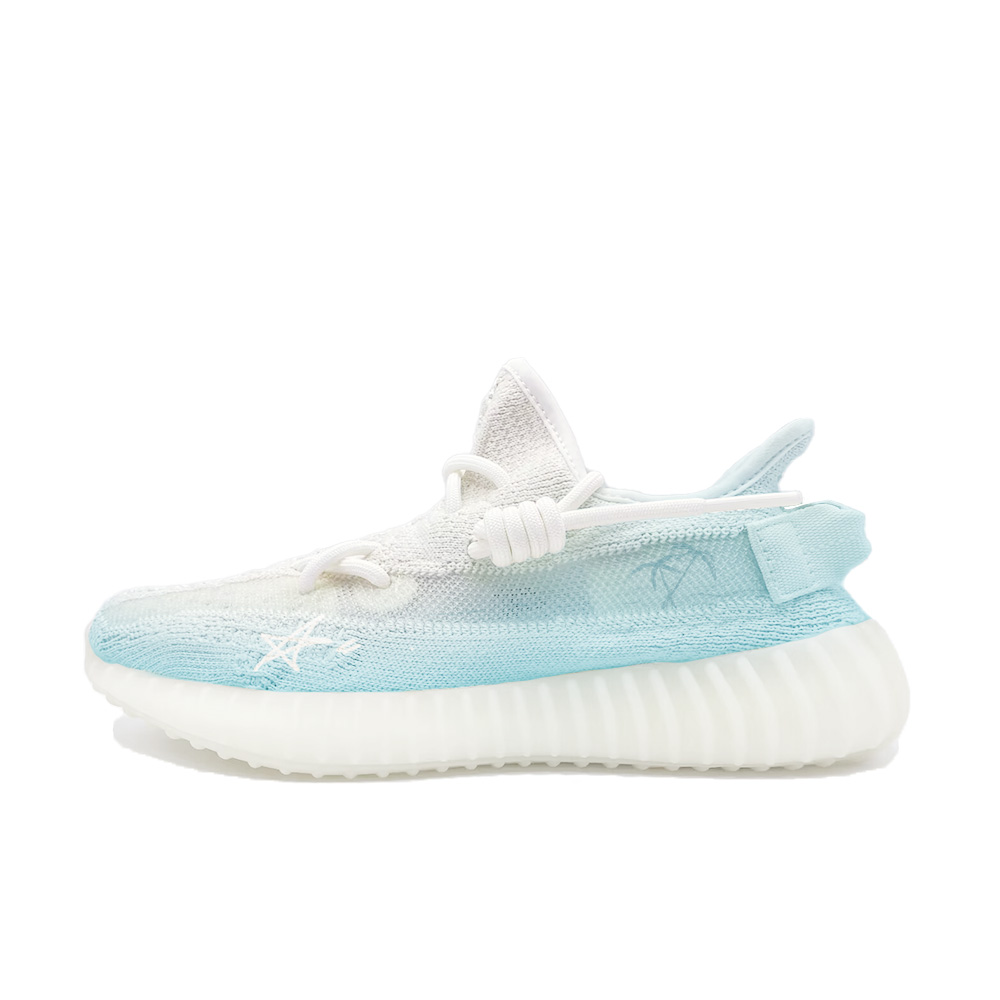 

Adidas Originals Yeezy Boost 350 V2 Sea Salt летние амортизирующие износостойкие низкие кеды унисекс синий, цвет Blue