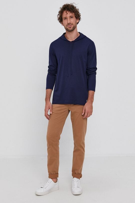 Футболка с длинными рукавами, хлопок 714844760001 Polo Ralph Lauren, темно-синий — фото 2