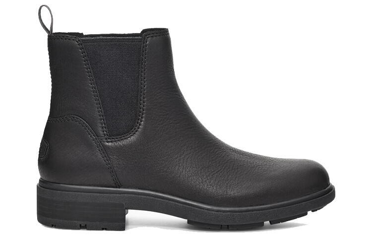 Ботинки челси женские высокие черные Ugg — фото 2