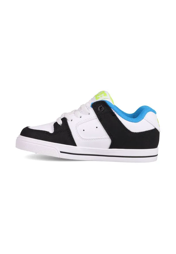 Кроссовки унисекс Dc Shoes, Black/Blue/Lime