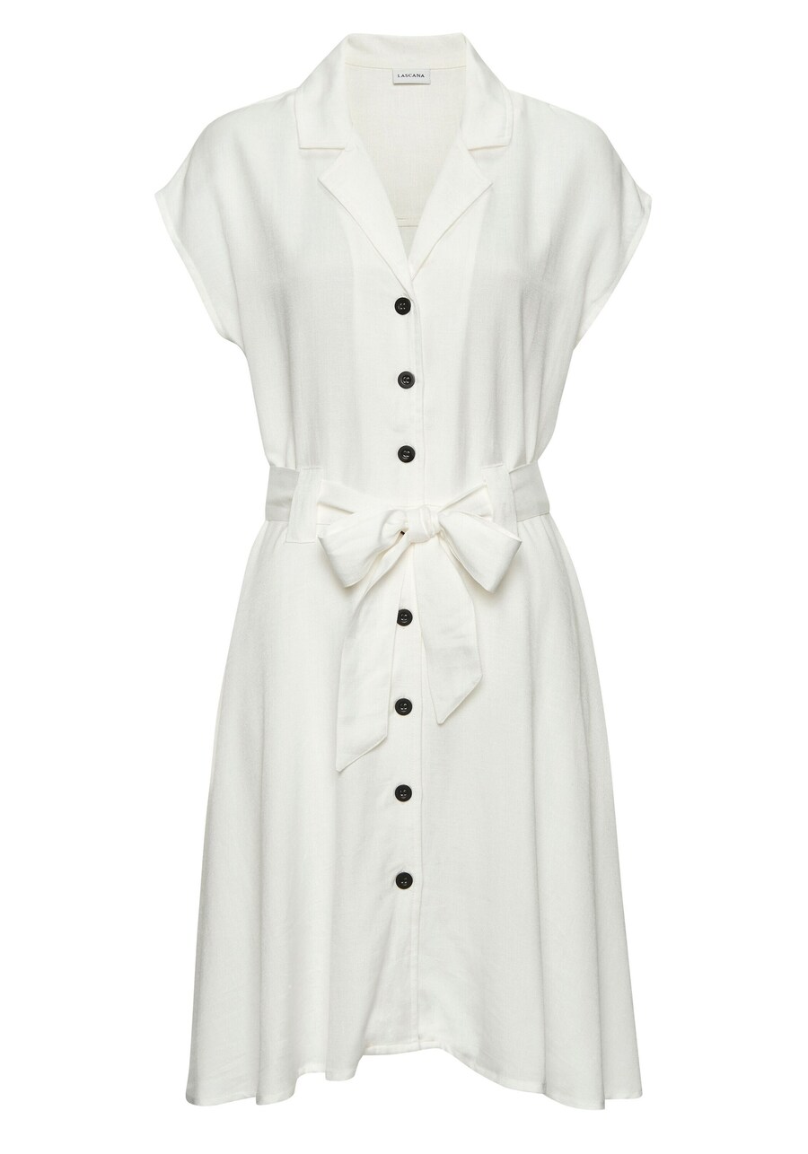 

Платье-рубашка LASCANA, Off white
