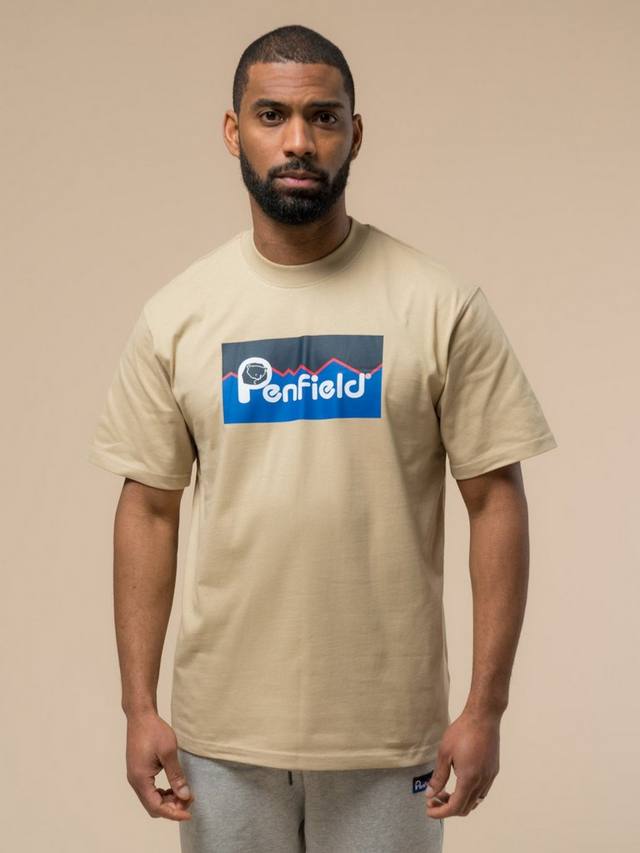 

Футболка хлопковая Large Original Logo Penfield, Fields Of Rye