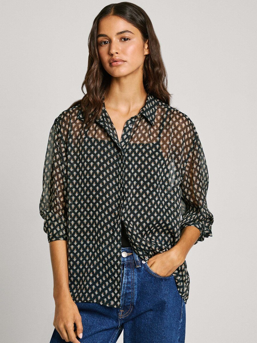 

Лонгслив Pepe Jeans SAMANTHA, Black