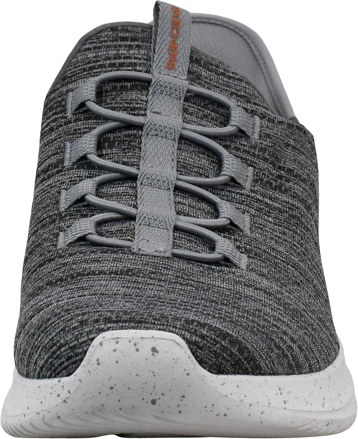 Мужские кроссовки Skechers Ultra Flex 3.0 с мгновенной посадкой без застежек, оранжевый/угольный — фото 2