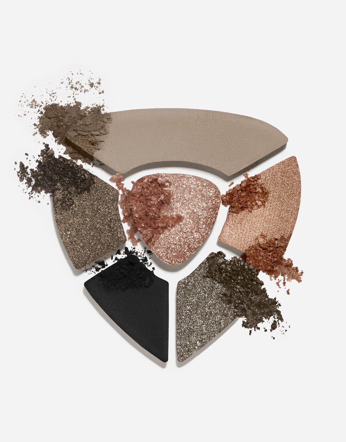 Ever icon eye palette Dolce & Gabbana, 03 хромовая звезда - элегантные серые — фото 3