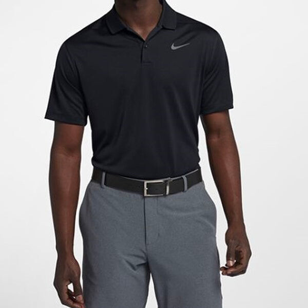 Футболка Nike Golf Dry Victory Casual Sports Short Sleeve Polo Shirt Black, черный — фото 3