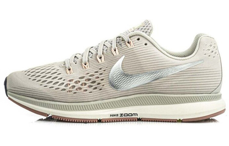 

Кроссовки Pegasus 34 женские с низким верхом серые/белые Nike