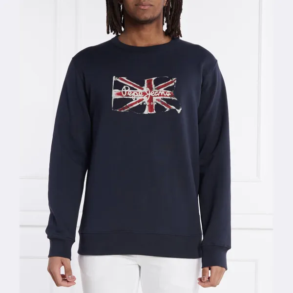 

Толстовка Ruwan стандартного кроя Pepe Jeans London, синий