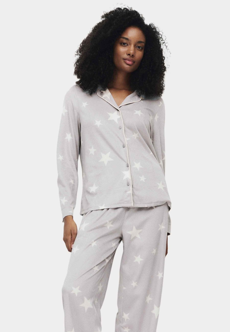 

Пижамный комплект Marks & Spencer REVERE FLEECE SET, Grey Mix/Grey