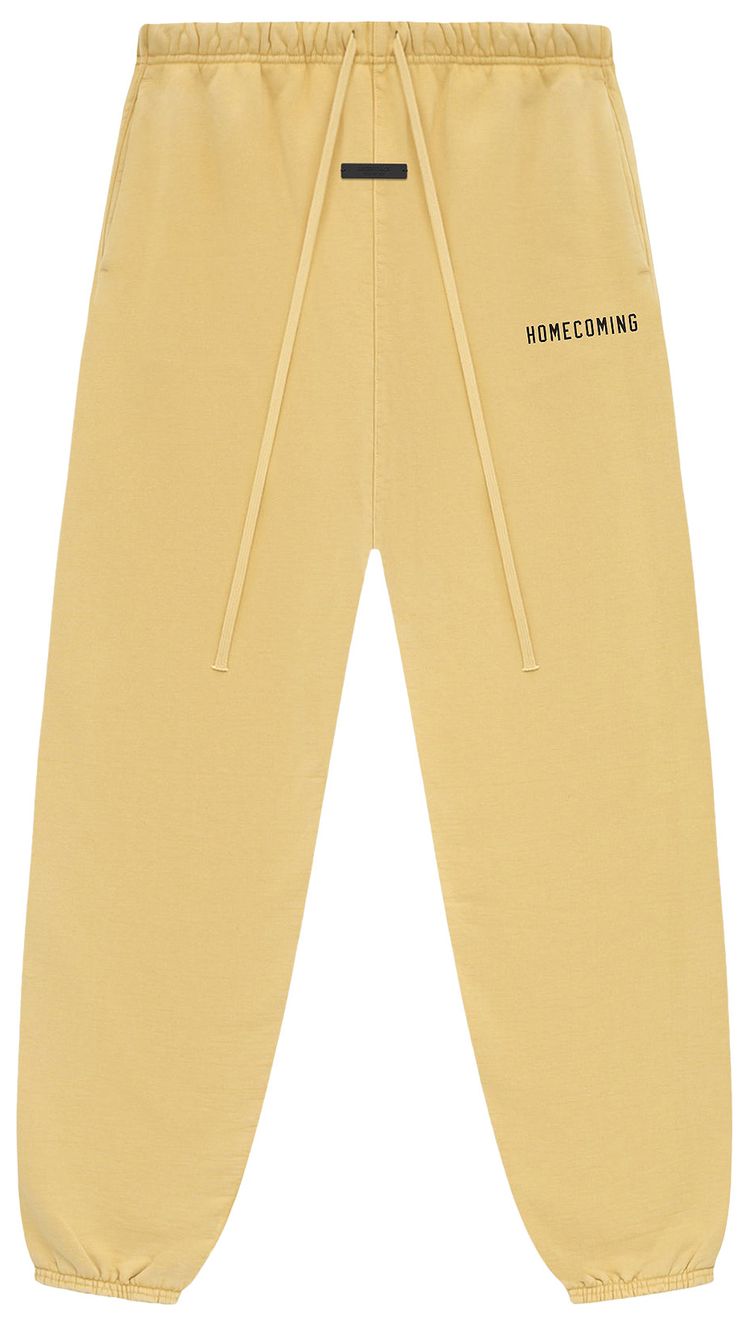 Спортивные штаны Fear of God Essentials Heavy Fleece Sweatpant 'Amber', желтый