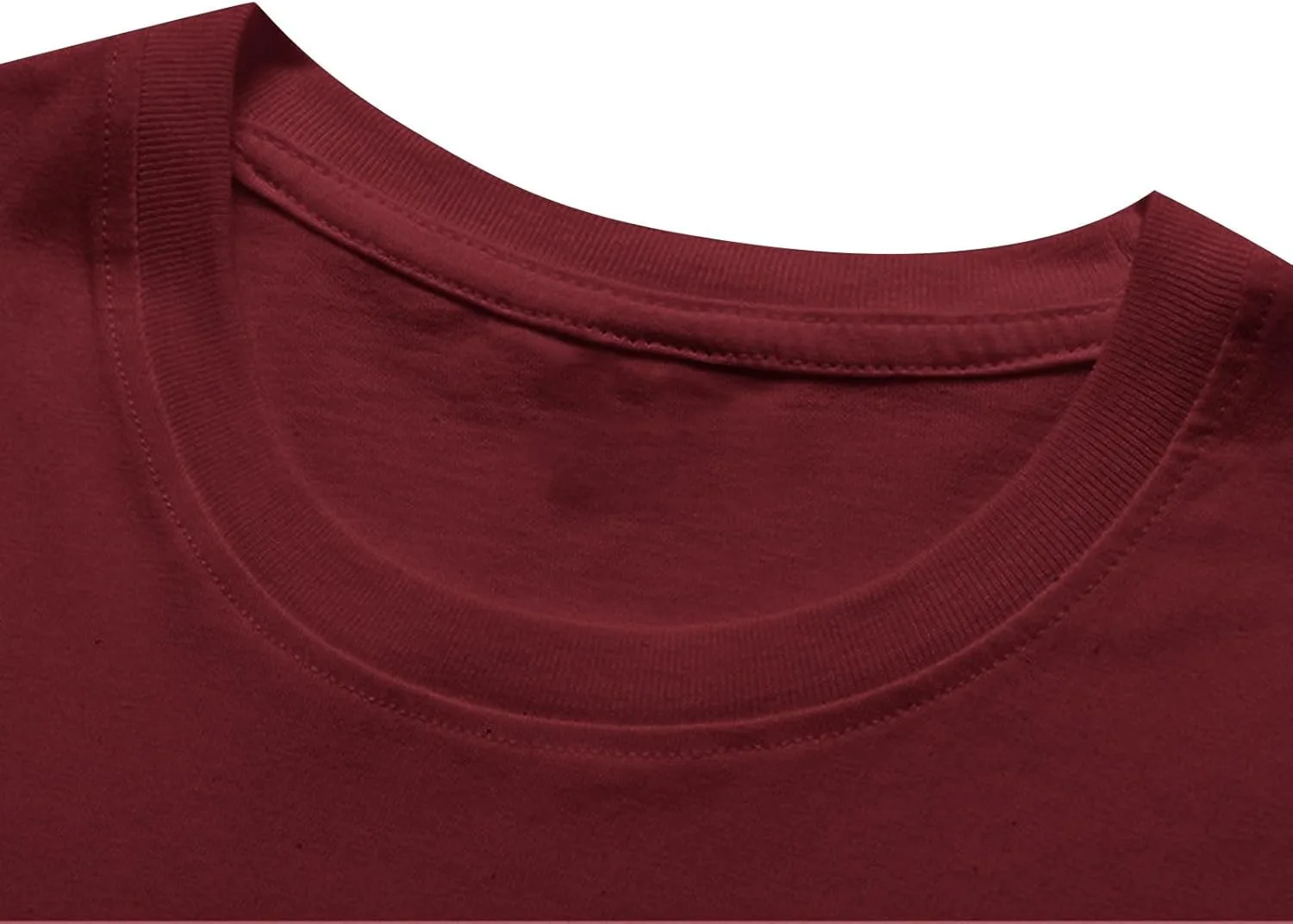 Футболка мужская Cotton Long Sleeve Crew Neck Plus Size — фото 2