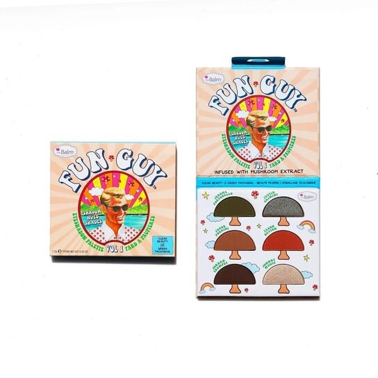 

Палитра теней для век, 7,2 г Fun Guy Eyeshadow Palette, The Balm, разноцветный