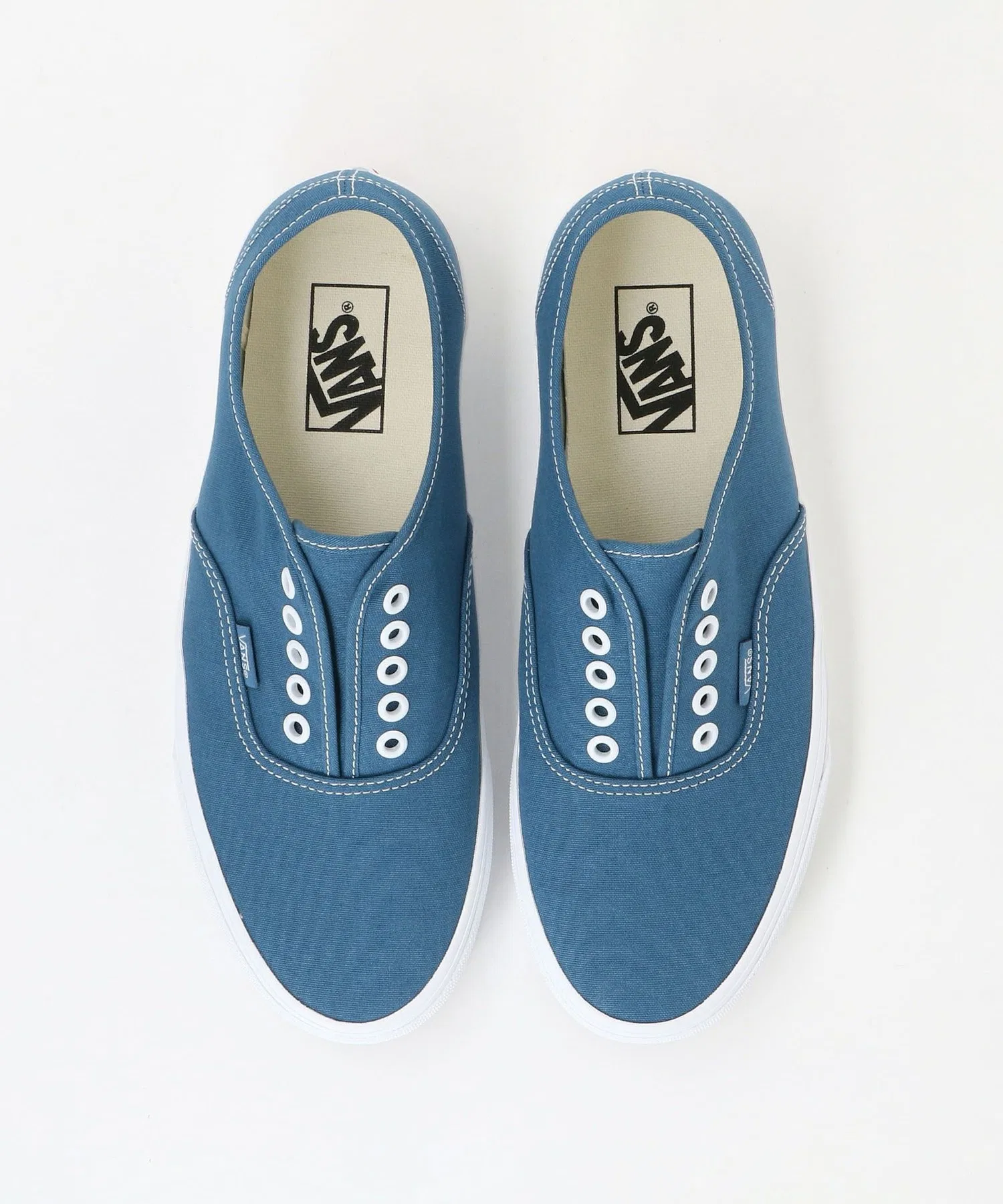 Мужские слипоны VANS Authentic Gore чёрные — фото 4