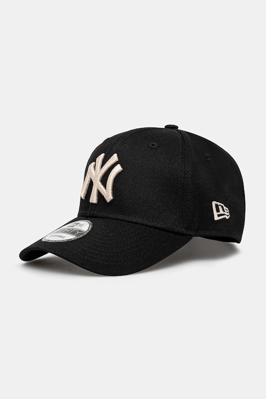 

Хлопковая кепка с козырьком New Era, черный