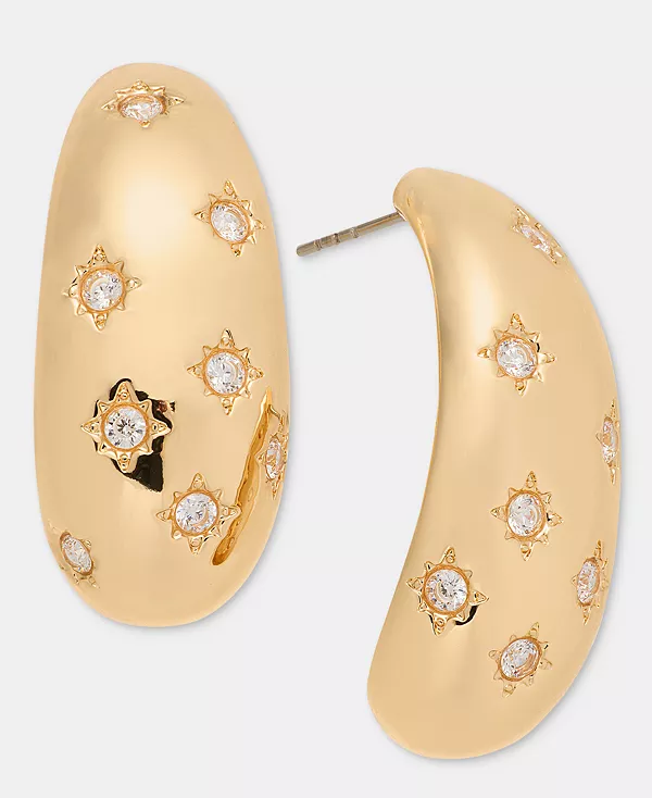 

Объемные серьги-кольца Pavé Star, эксклюзив от Macy's On 34Th, multi