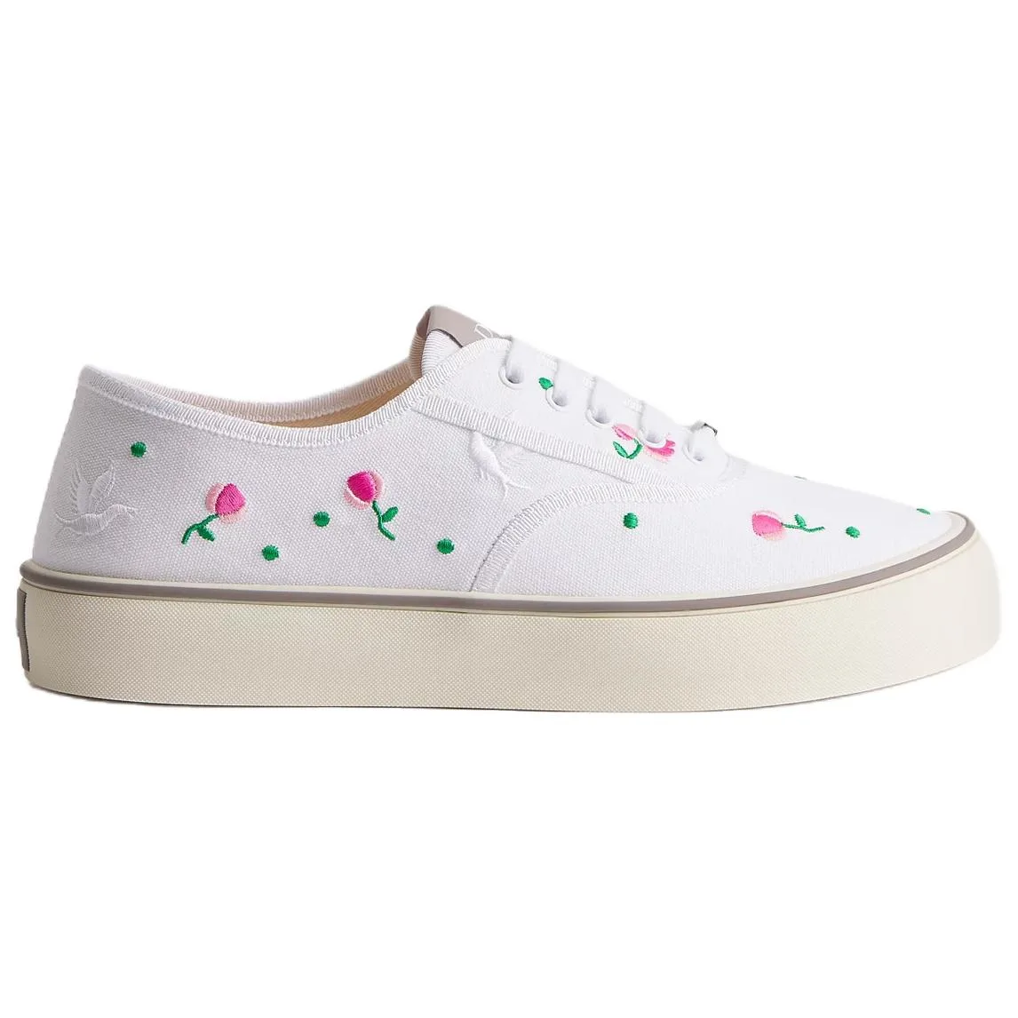 DIOR Кеды Saltwind Low top Canvas мужские кремово-белые — фото 3