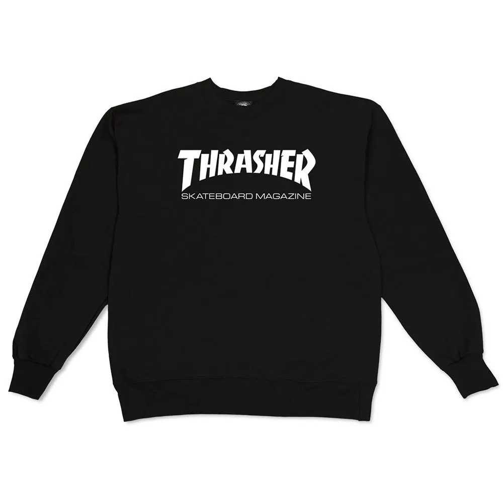 

Толстовка Thrasher Skatemag Crew, черный