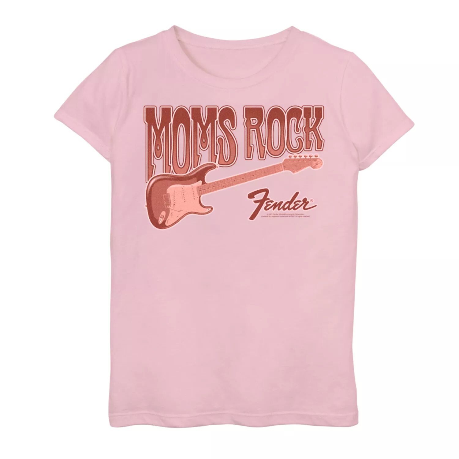 

Футболка Fender Moms Rock с рисунком для девочек 6–16 лет Licensed Character