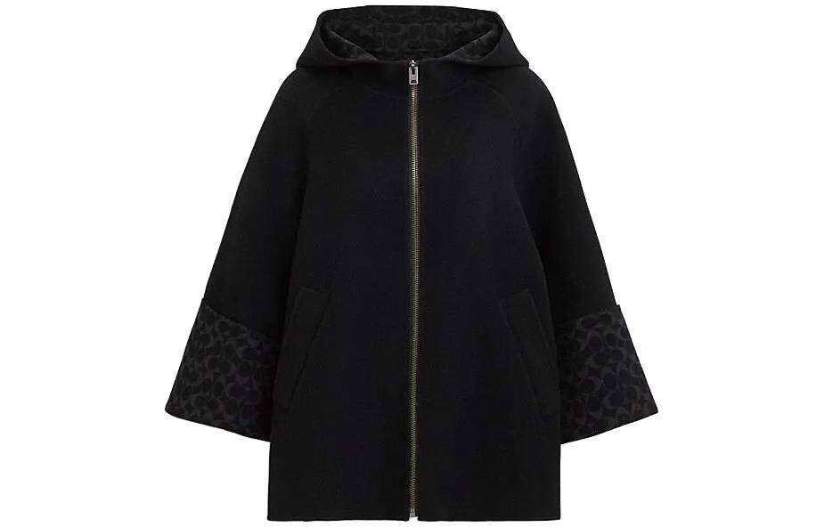 

COACH Женская накидка, цвет Black