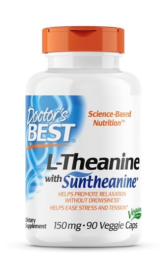 

Doctor'S Best, L-Theanine, L-теанин, 90 капсул Inna marka