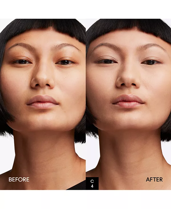 Тональная основа Studio Fix Tech Cream-to-Powder Mac, c4 (light neutral golden/peachy undertone) — фото 4